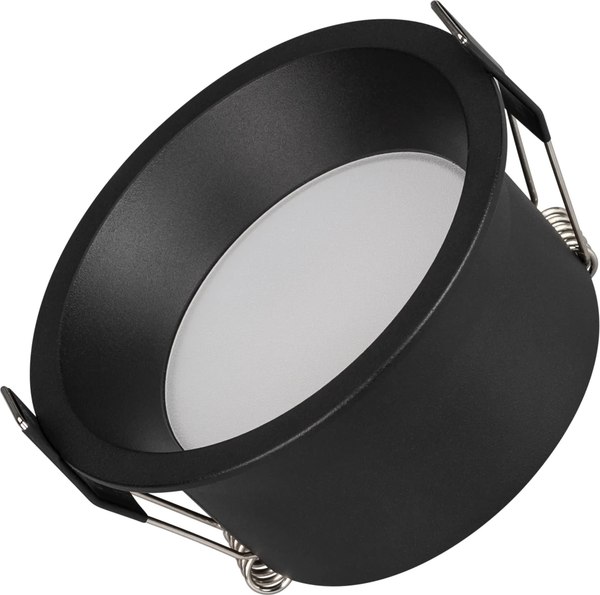 Точечный светильник Arlight MS-BREEZE-BUILT-R104-12W Warm3000 BK 85deg / 036621 - фото