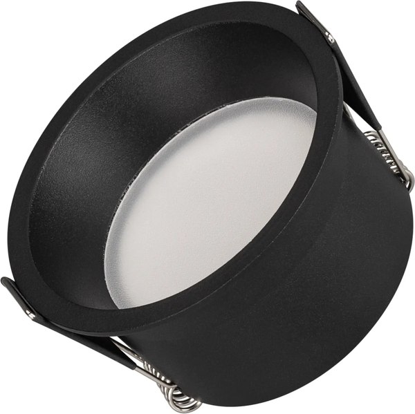 Точечный светильник Arlight MS-BREEZE-BUILT-R82-9W Warm3000 BK 80deg / 036619 - фото