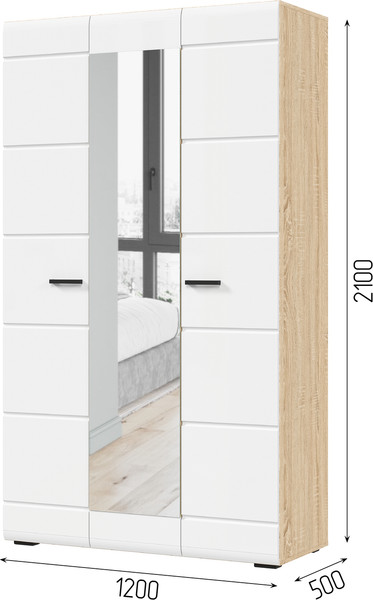 Шкаф Стендмебель Либерти ШК 03