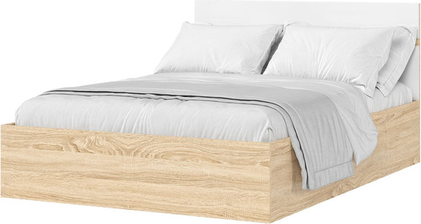 Полуторная кровать Стендмебель Либерти КР 01 140x200 - фото