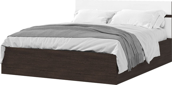 Двуспальная кровать Стендмебель Либерти КР 02 160x200 - фото