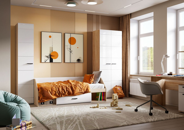 Кровать-тахта Стендмебель Либерти КР 03 194х66х85