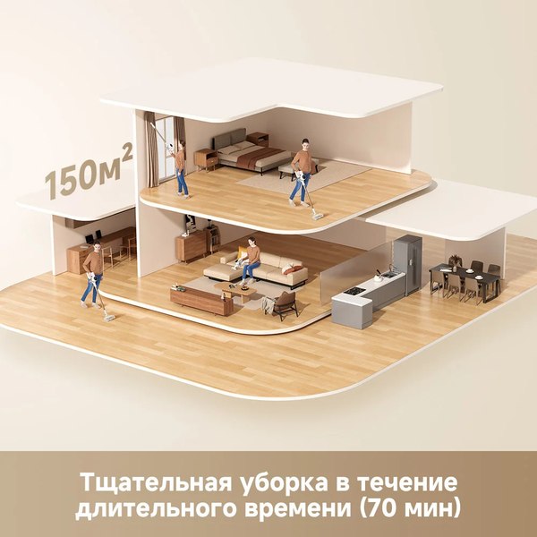 Вертикальный пылесос Dreame Cordless Vacuum Cleaner R10s (VZV22A)