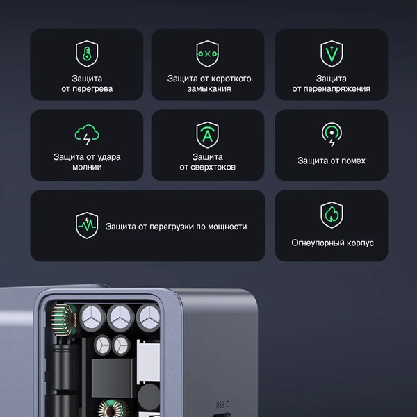 Адаптер питания сетевой Ugreen X503 / 35041