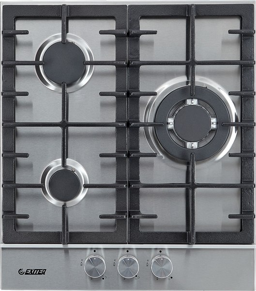 Газовая варочная панель Exiteq EXH-206 inox - фото