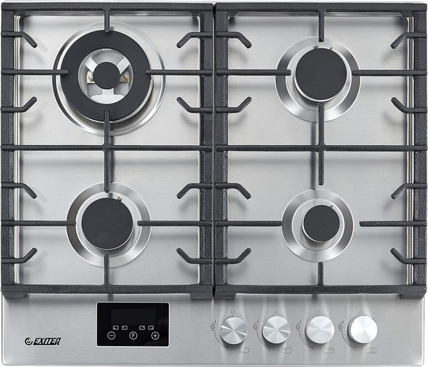 Газовая варочная панель Exiteq EXH-209 inox - фото