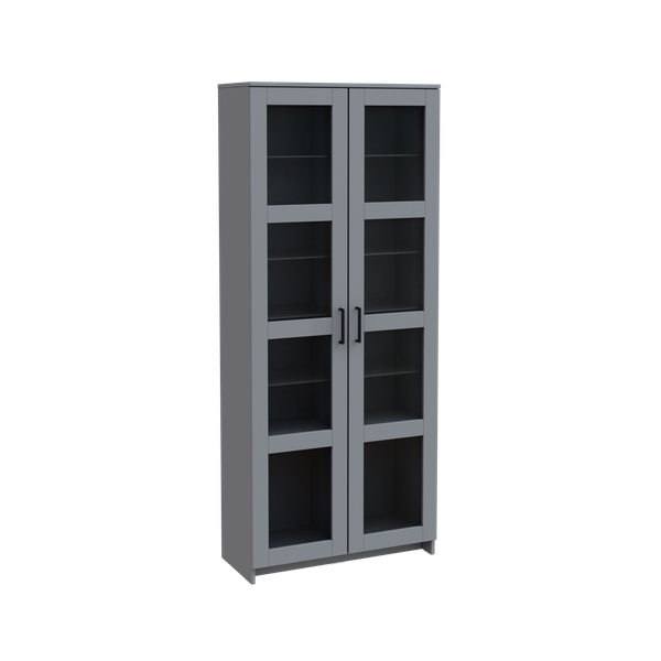 Шкаф с витриной Mio Tesoro Нави с витриной 2.15.16.090.4 - фото