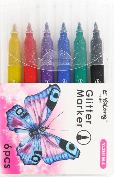 Фломастеры Yalong YL235105-6 - фото