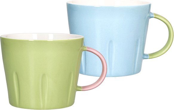 Набор кружек Andrea Fontebasso New Milk Colorblock NL614062988 - фото