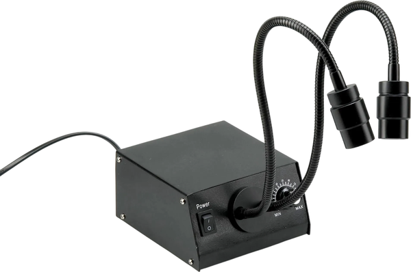 Осветитель для микроскопа Magus CLI18T с двойным световодом / 85128 - фото