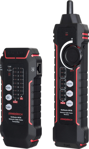 Кабельный тестер Ermenrich NetGeeks NP35 / 85302