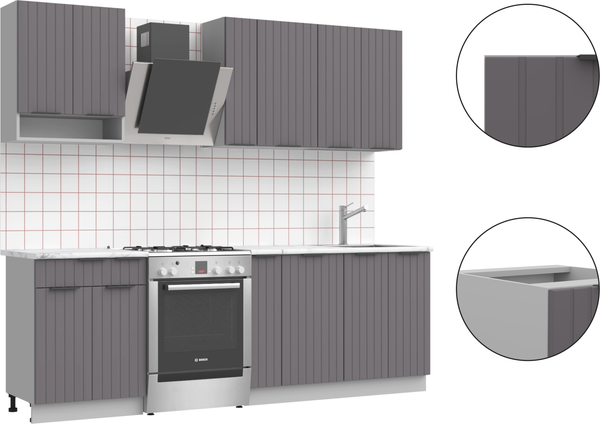 Кухонный гарнитур Arvento АНТА-плюс 1.8м