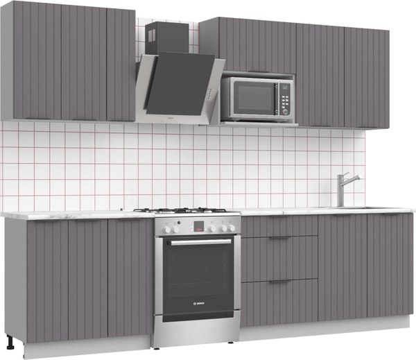 Кухонный гарнитур Arvento АНТА-плюс 2.2м - фото