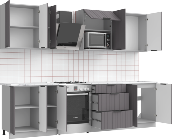 Кухонный гарнитур Arvento АНТА-плюс 2.2м