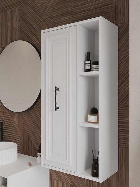 Шкаф для ванной ЗОВ Анталья / ALWMW - фото