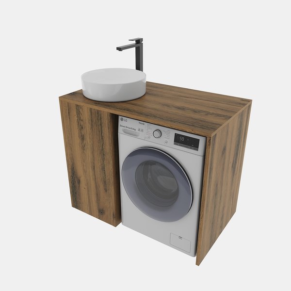 Тумба под умывальник ЗОВ Стамбул 100 / S100LAW0LAWWMD