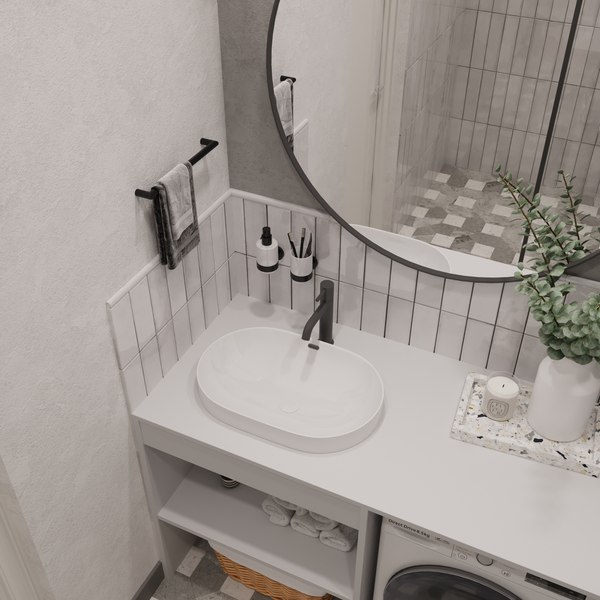 Тумба под умывальник ЗОВ Стамбул Премиум 130 / S130LWP0LWPWMC2BCL