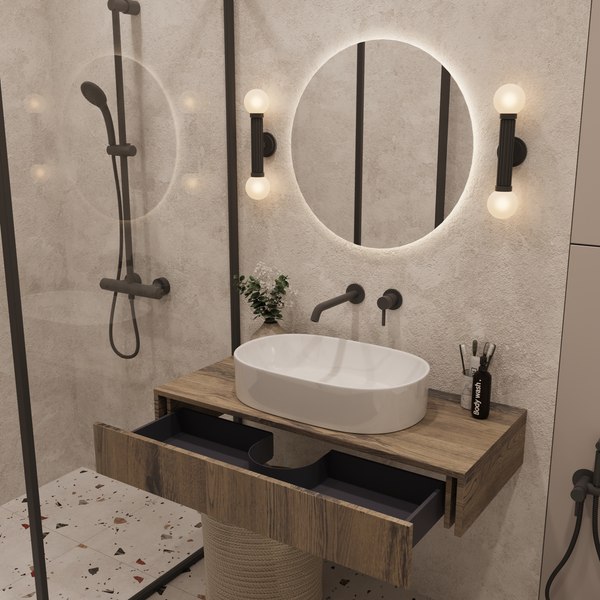 Тумба под умывальник ЗОВ Токио Премиум 100 / TP100AWPTOC2