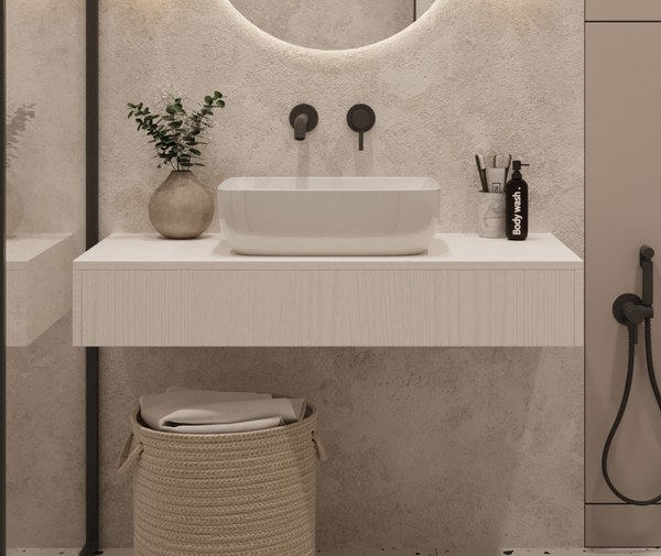 Тумба под умывальник ЗОВ Токио Премиум 80 / TP80WWPTOC2 - фото