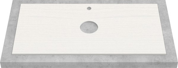 Тумба под умывальник ЗОВ Токио Премиум 70 / TP70WWPTOC2