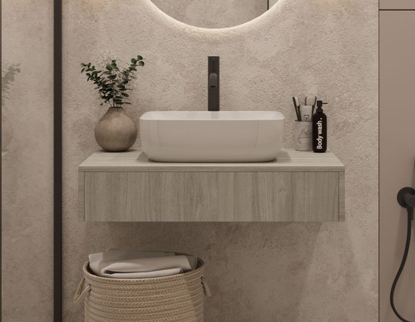 Тумба под умывальник ЗОВ Токио Премиум 80 / TP80ELSPTOC2 - фото