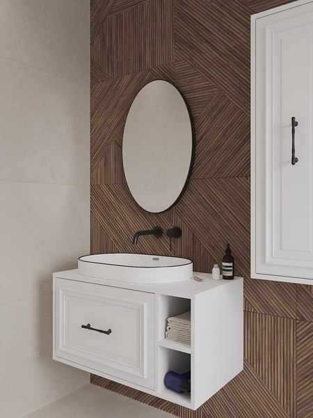 Тумба под умывальник ЗОВ Анталья 100 / A100LWMW1BC