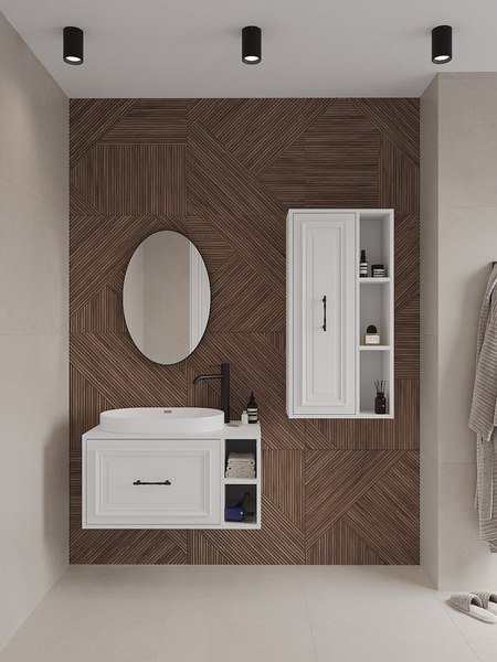 Тумба под умывальник ЗОВ Анталья 100 / A100LWMW1BC