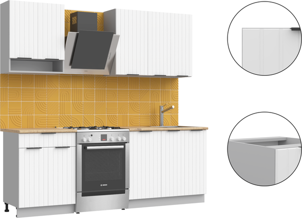 Кухонный гарнитур Arvento АНТА-плюс 1.6м