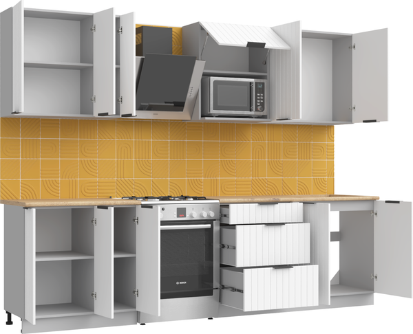 Кухонный гарнитур Arvento АНТА-плюс 2.2м