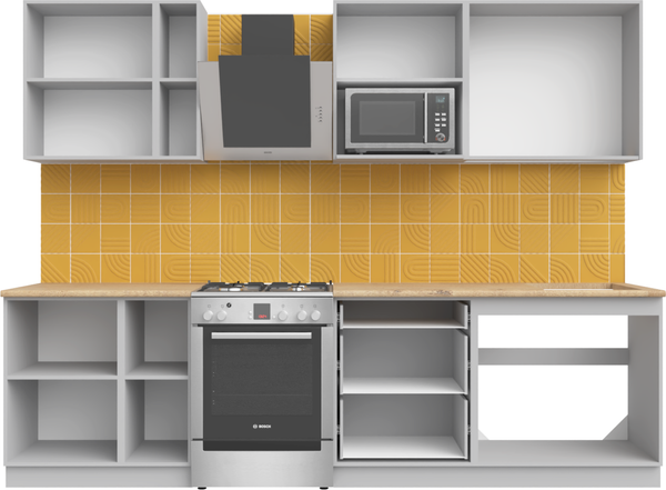 Кухонный гарнитур Arvento АНТА-плюс 2.2м