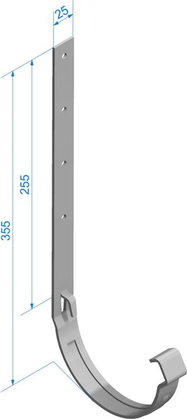 Кронштейн желоба Docke Lux металлический ZVLK-1086