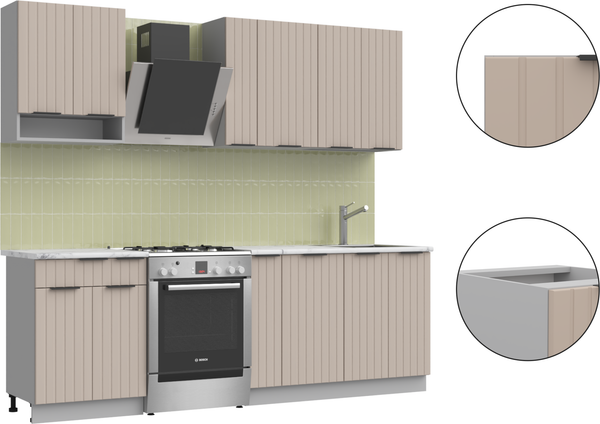 Кухонный гарнитур Arvento АНТА-плюс 1.8м