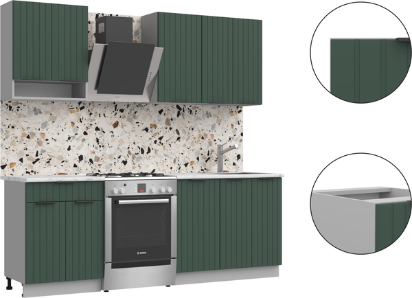 Кухонный гарнитур Arvento АНТА-плюс 1.6м