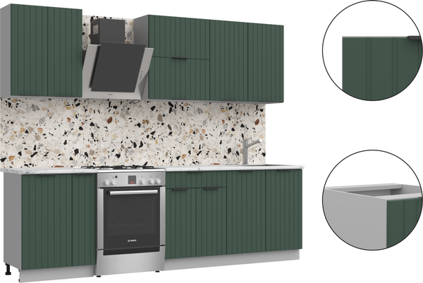 Кухонный гарнитур Arvento АНТА-плюс 2м