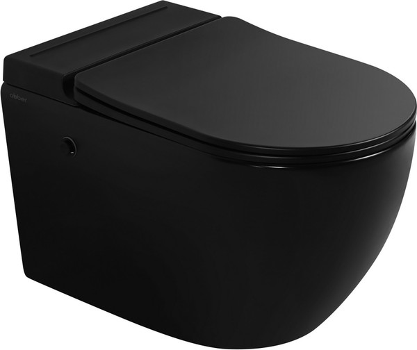 Унитаз подвесной с инсталляцией Abber Bequem AC1108PMB-AC0101P