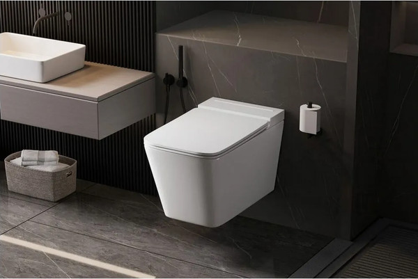 Унитаз подвесной с инсталляцией Abber Bequem AC1202P-AC0101P