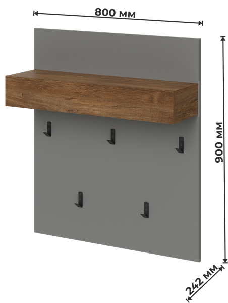 Вешалка для одежды MySTAR ИВ-126.10