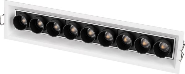 Точечный светильник Arlight MS-ORIENT-BUILT-TURN-TC-S67x300-20W Day4000 WH-BK / 032231 - фото