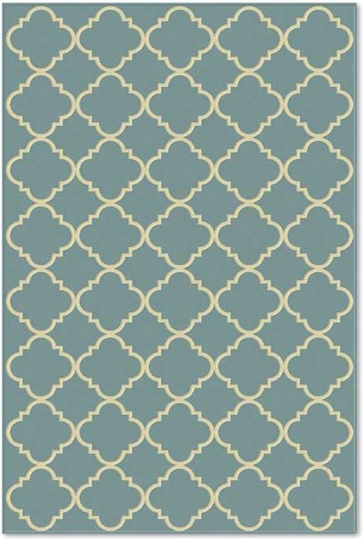 Коврик Moldabela Geo Прямоугольник 8876 1 43236 - фото