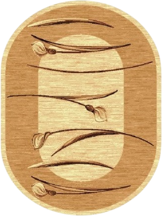 Коврик Moldabela Овал Виктория Овал b156v 30 - фото