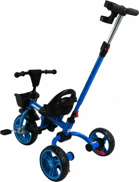 Трехколесный велосипед с ручкой Maxiscoo Octopus 2023 / MSC-TCL2302BL