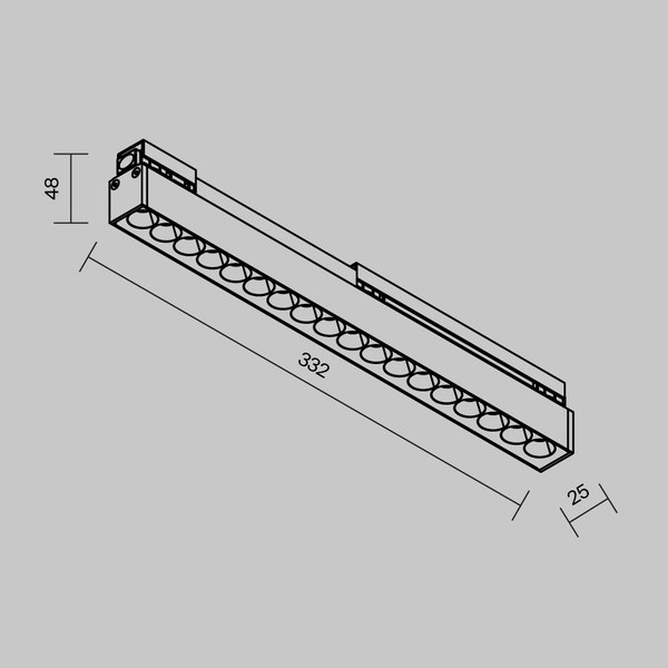 Светильник уличный Maytoni Points O-TR02-2-S-18WB3K