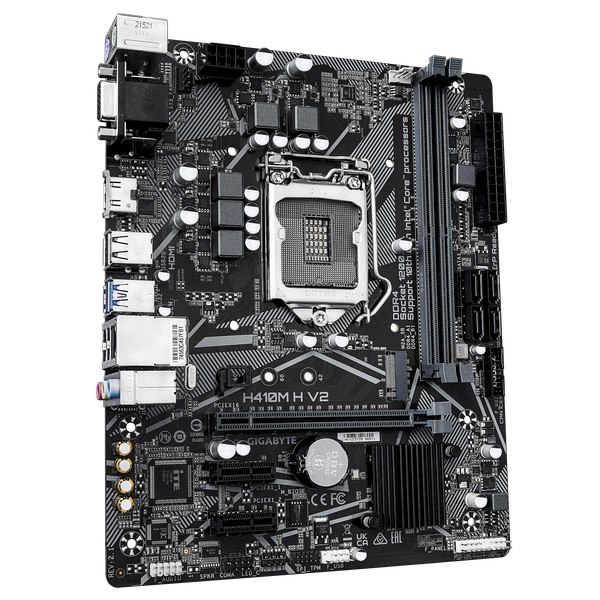 Материнская плата Gigabyte H410M H V2 2.1