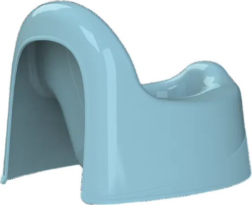 Детский горшок KidPlast Bunny / PL023104