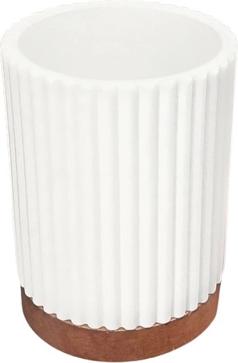 Стакан для зубной щетки и пасты Axentia Афины 136382 - фото