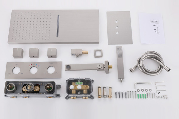 Душевая система со смесителем Abber Daheim AF8253SP