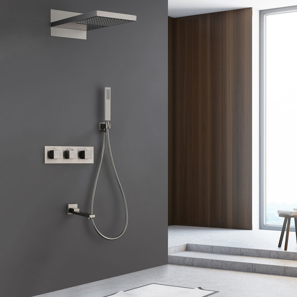 Душевая система со смесителем Abber Daheim AF8253SP