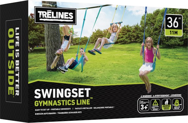 Качели Hape Ниндзя / 847121_HP (с подвесным турником и кольцами)