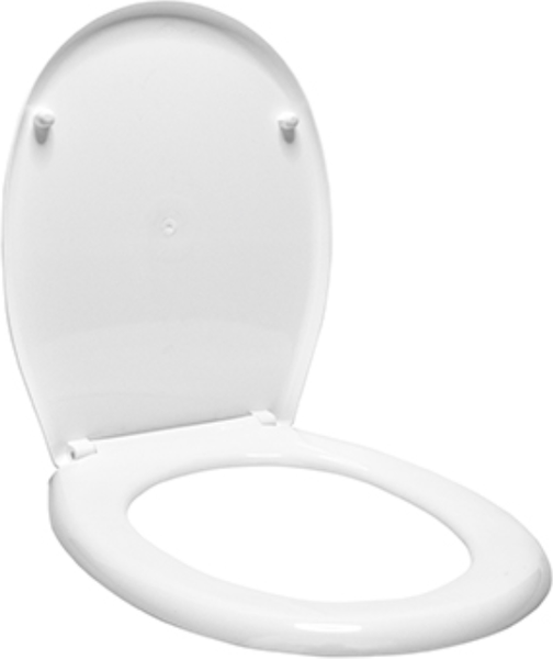 Сиденье для унитаза Еврокомфорт Океан Lux Белый квадрат 003771