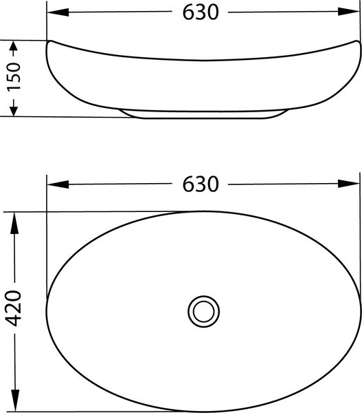 Умывальник со смесителем Lauter 21502 + Cascade 21СК0655BS